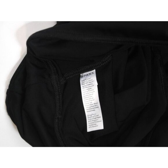 Spanx Faux Leather Leggings Black Size Medium Slimming High Rise Shaping Pants - Picture 8 of 8